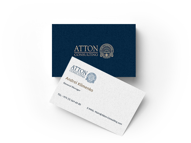 Business Card - Atton Accounting & Consulting